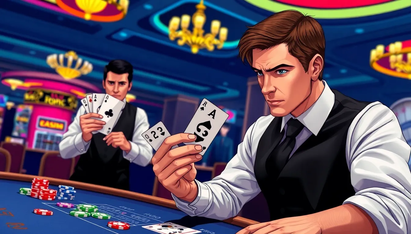 13 vs 2 blackjack